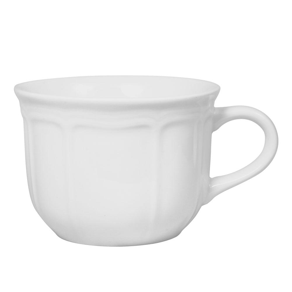 Antique White Jumbo Soup Mug