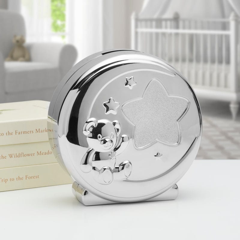 Baby Twinkle Star Nickelplate Coin Bank