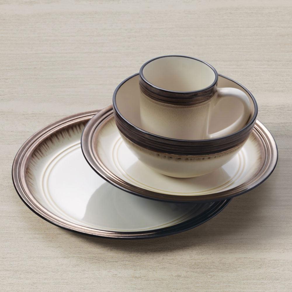 Bailey 16 Piece Dinnerware Set, Service for 4