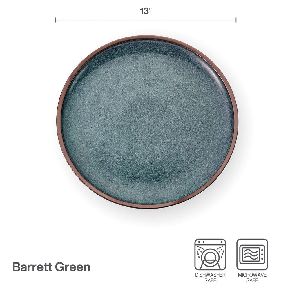 Barrett Green Round Platter