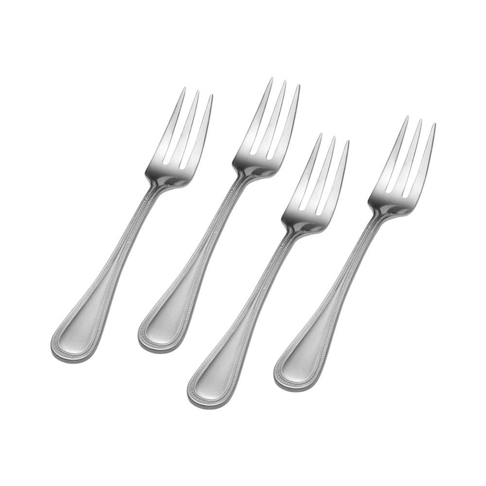 Beaded Antique Set of 4 Cocktail Forks