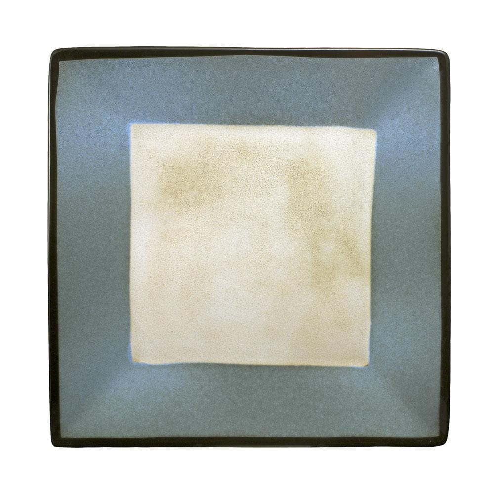 Belmont Blue Square Dinner Plate