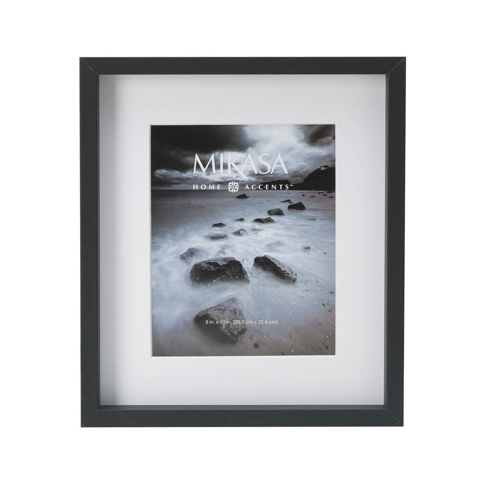 Black 12 x 14 Gallery Frame, Matted to 8 x 10
