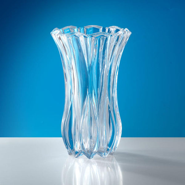 Blossom 12 Inch Crystal Vase