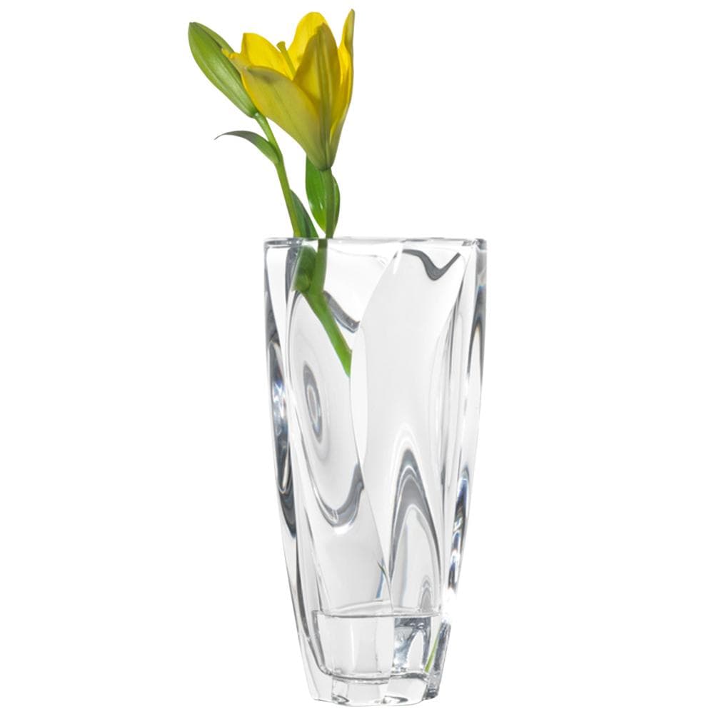 Cassia 12 Inch Crystal Vase