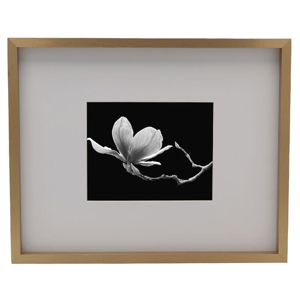 Champagne 16 x 20 Gallery Frame, Matted to 8 x 10