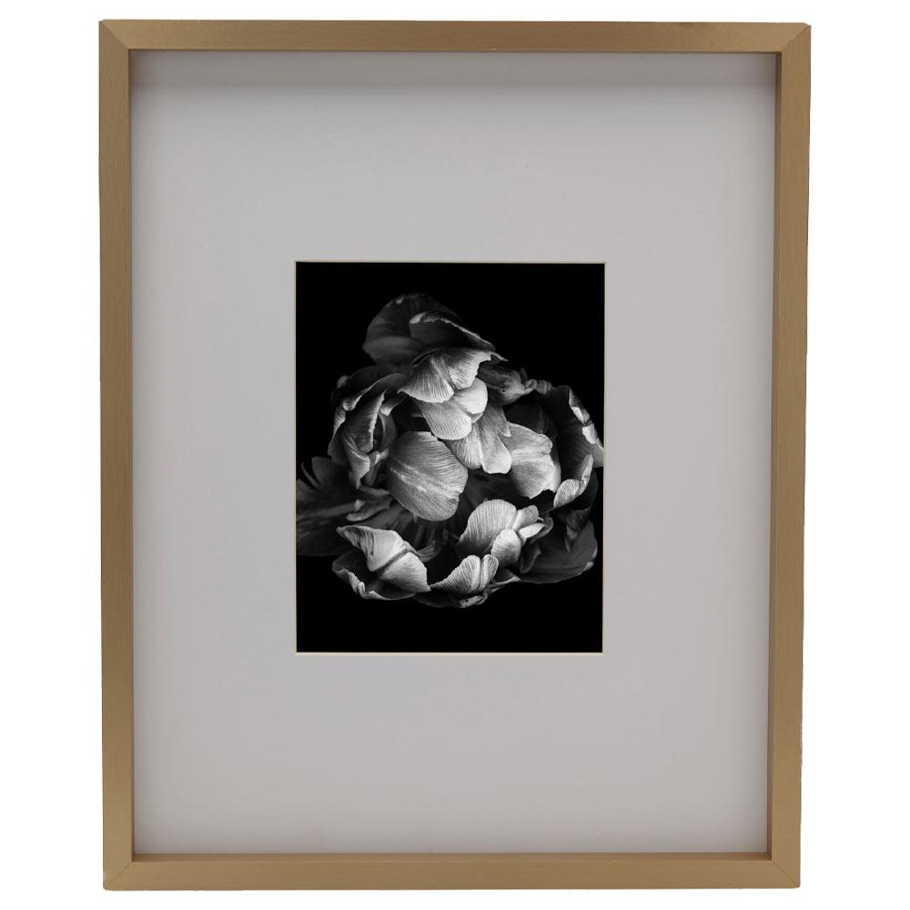 Champagne 16 x 20 Gallery Frame, Matted to 8 x 10