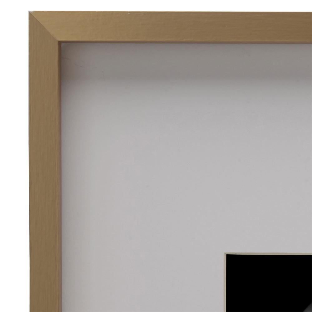 Champagne 16 x 20 Gallery Frame, Matted to 8 x 10