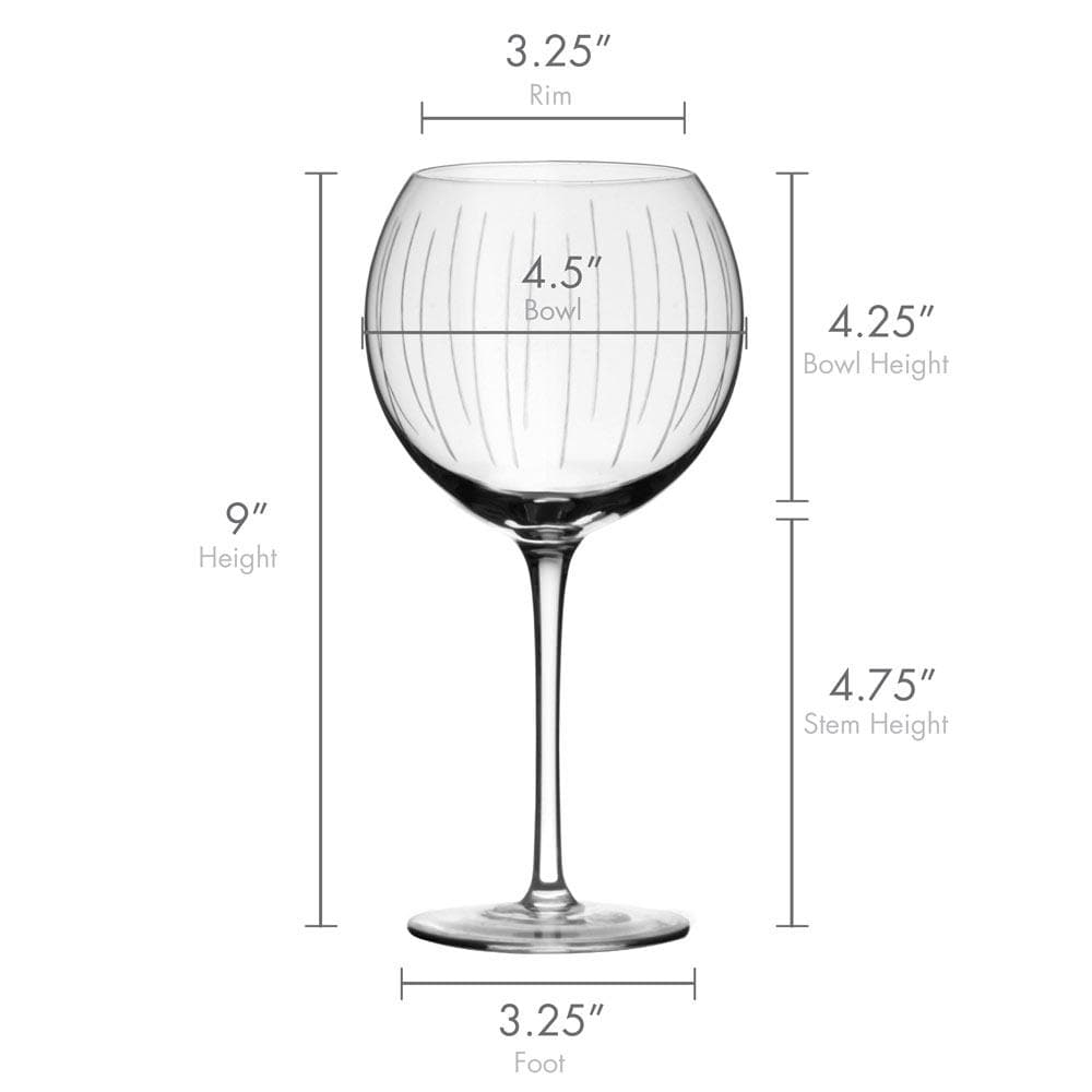 Cheers® Set of 4 Balloon Glasses