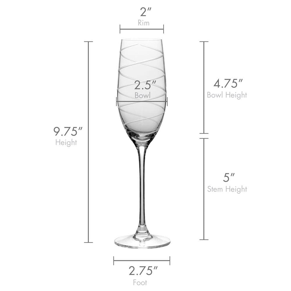 Cheers® Set of 4 Flutes