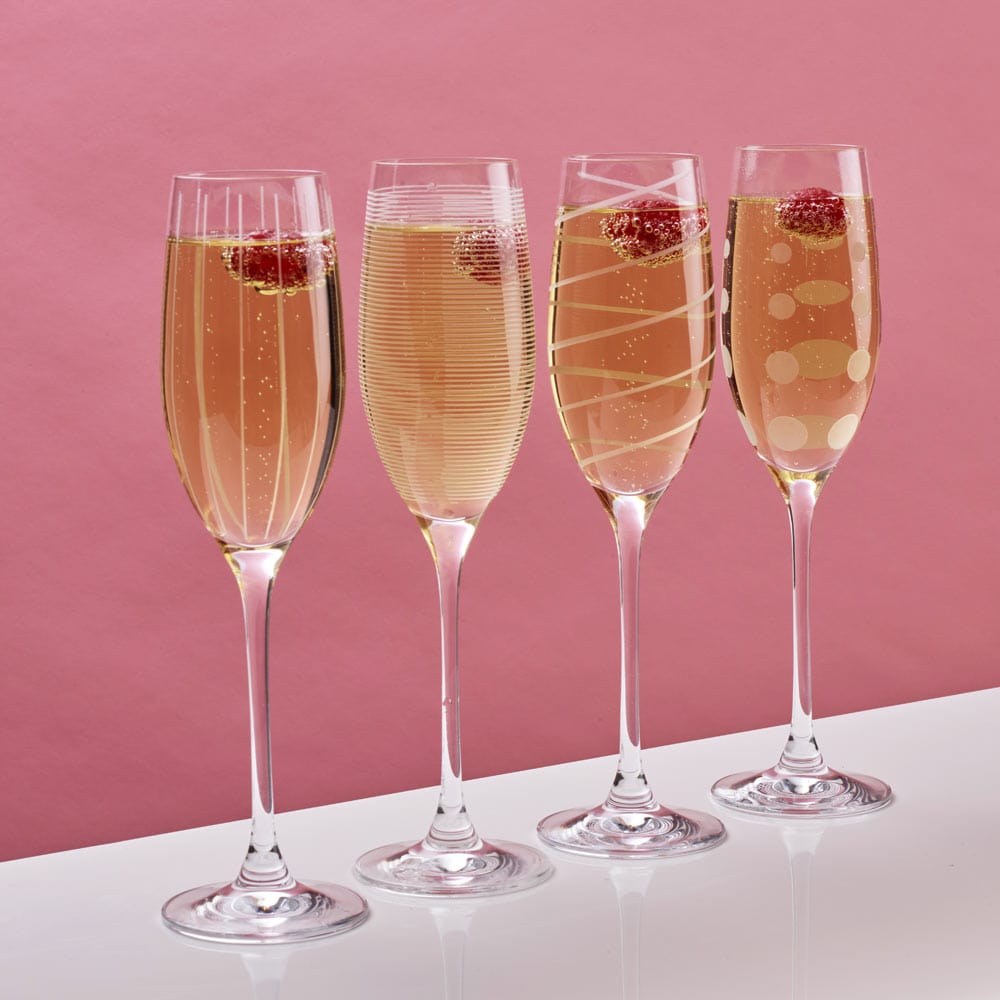 Cheers® Set of 4 Flutes