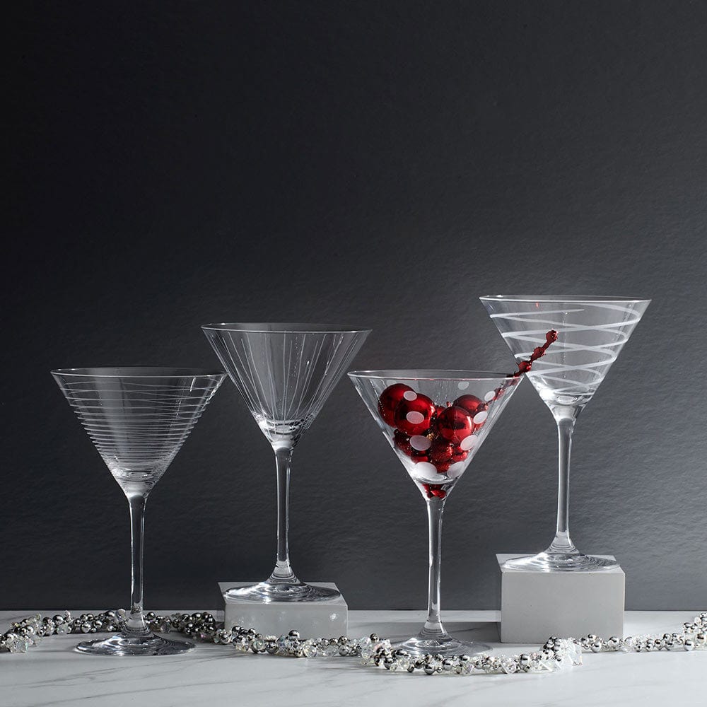 Cheers® Set of 4 Martini Glasses