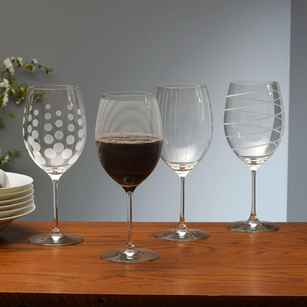 Cheers® Set of 4 Red Wine Glasses