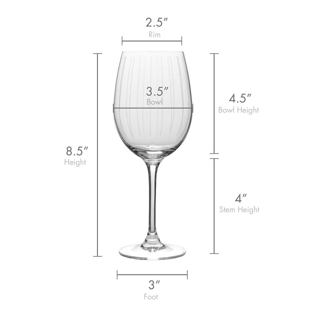 Cheers® Set of 4 White Wine Glasses