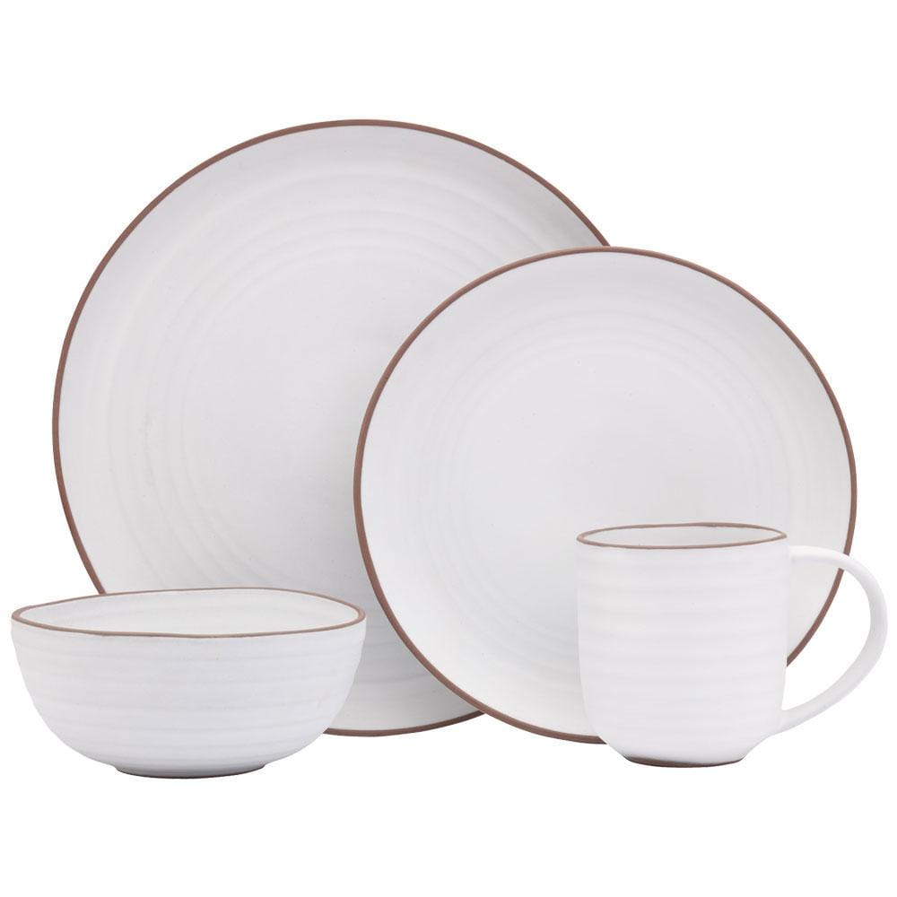 Delta White Dinnerware Set