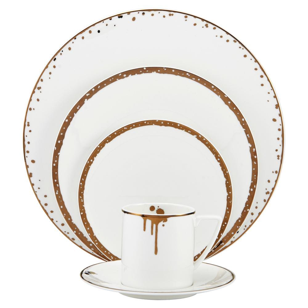 Dorian Gold 40 Piece Dinnerware Set