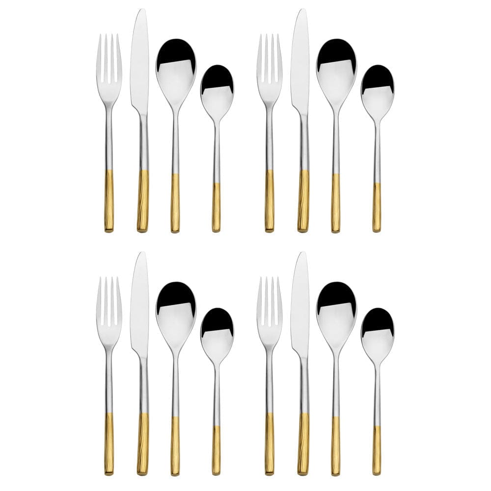 Duval Forged 16 Piece Flatware Set, Service for 4