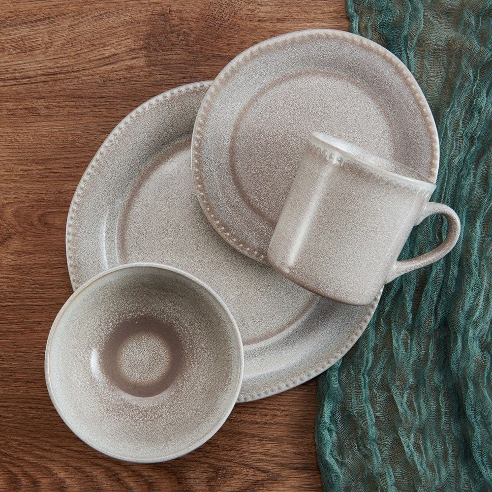 Ellie Grey 16 Piece Dinnerware Set, Service for 4