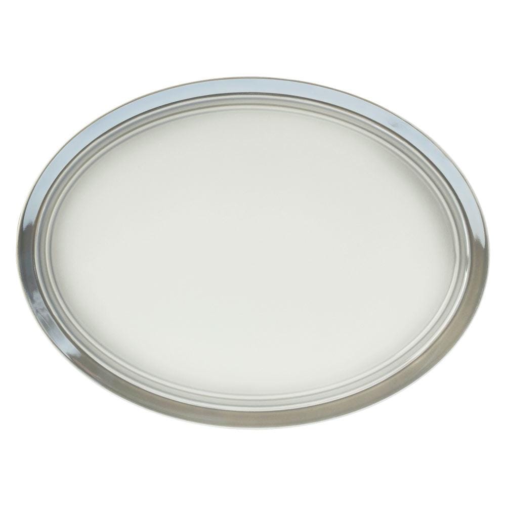 Elura Gray Oval Platter