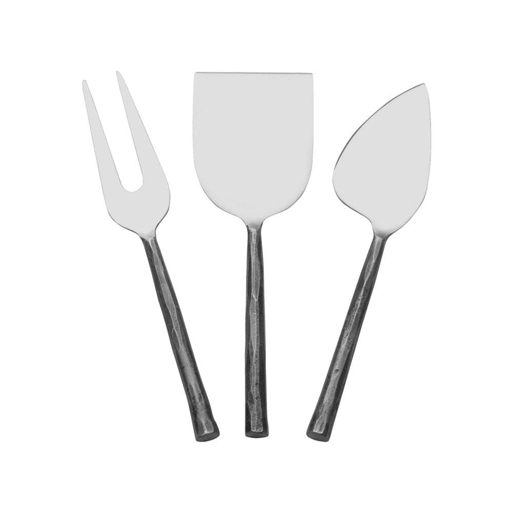 Forged Antique 3 Piece Cheese Set