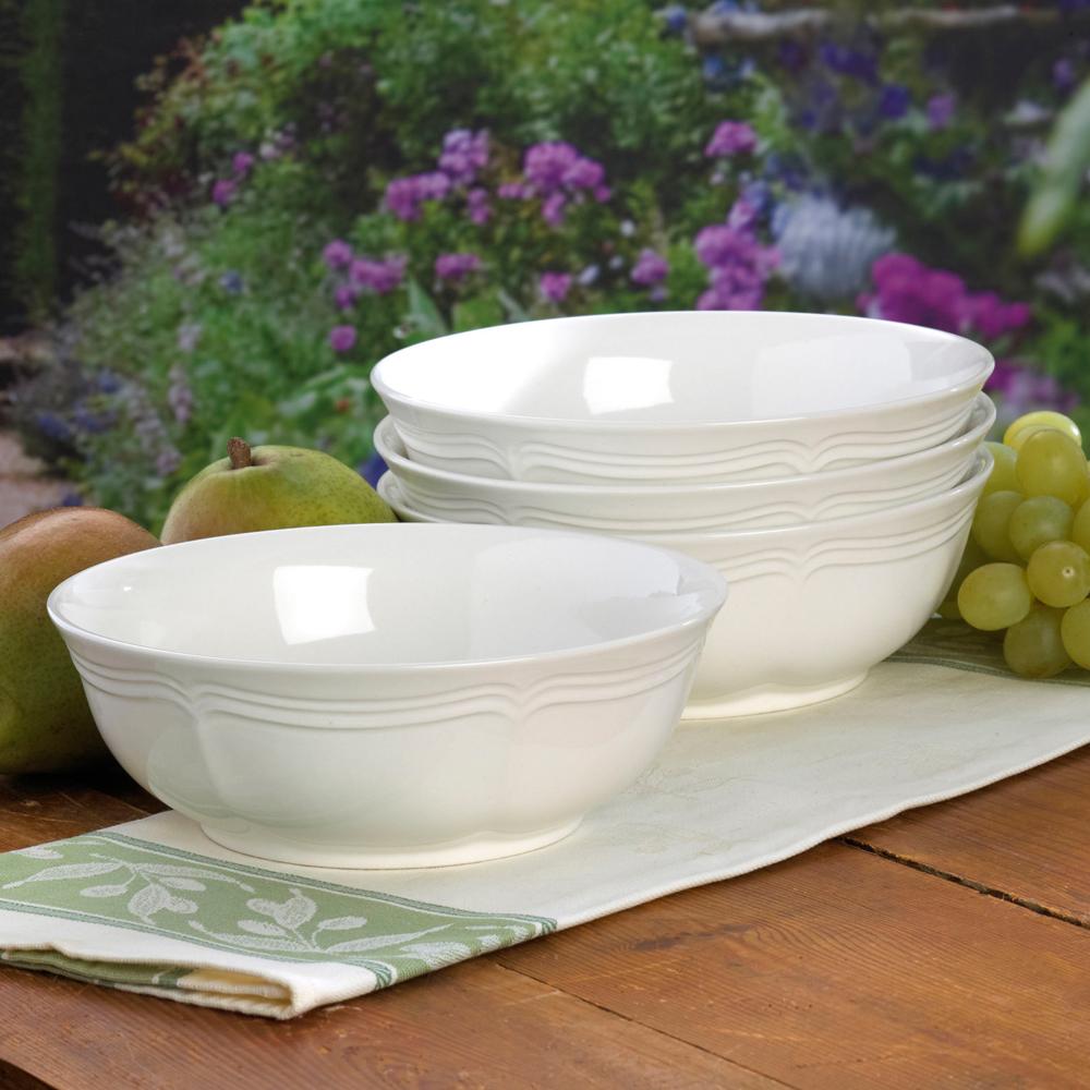 French Countryside® Set of 4 Coupe Cereal Bowls