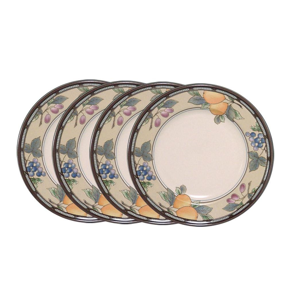 Garden Harvest® Bread and Butter Plates, Set of 4