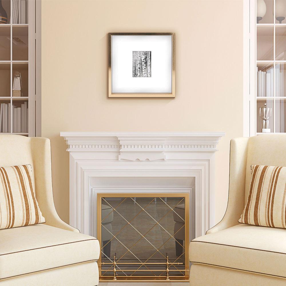 White Matted Gallery Frame, 5 x 7