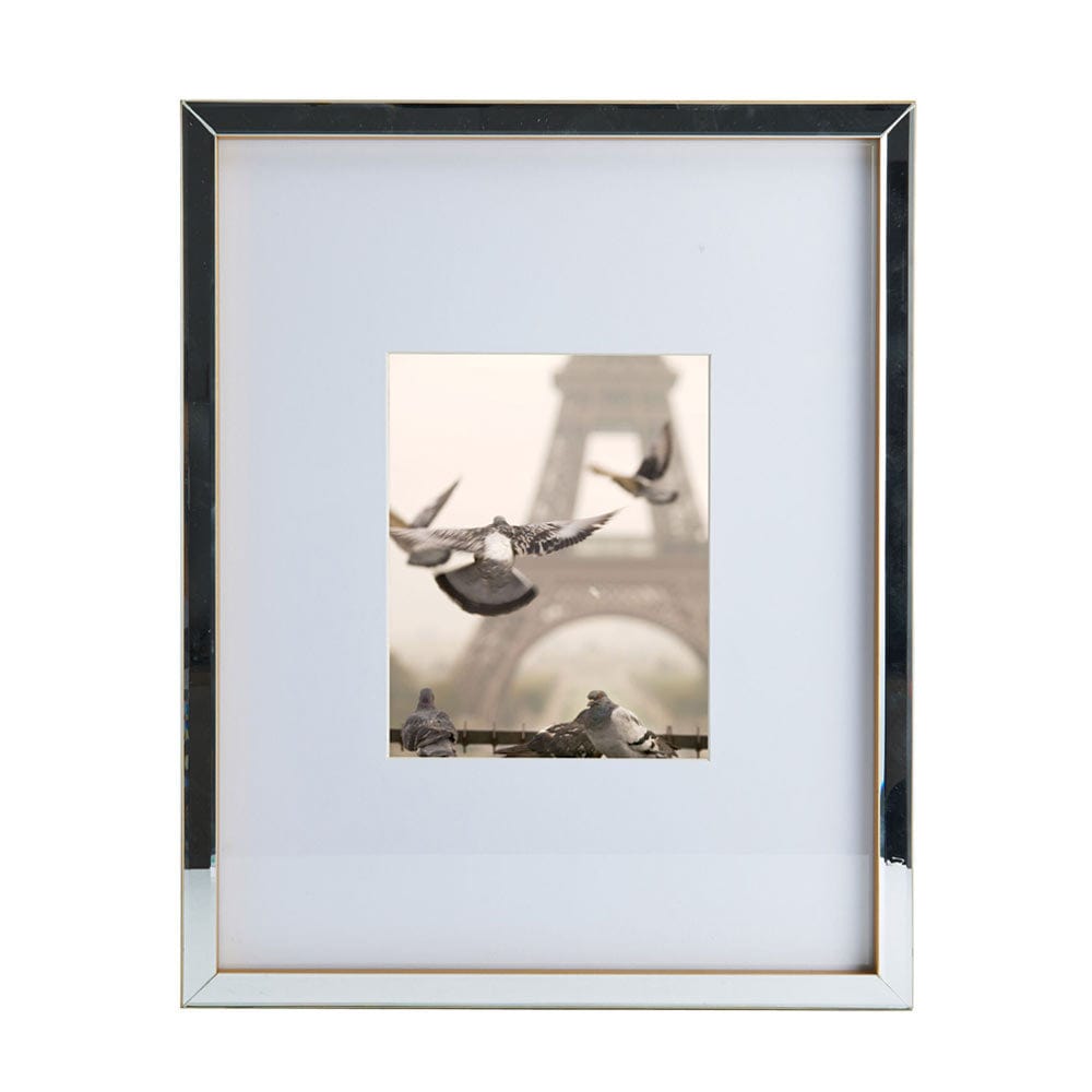 Gold Mirror 16 x 20 Gallery Frame, Matted to 8 x 10
