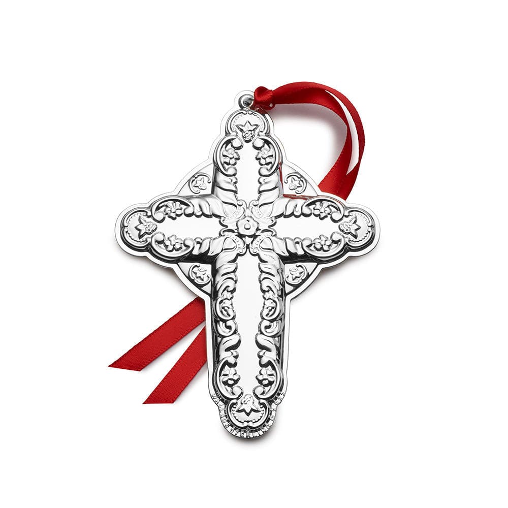 Grande Baroque 2022 Sterling Cross Ornament 27th Edition