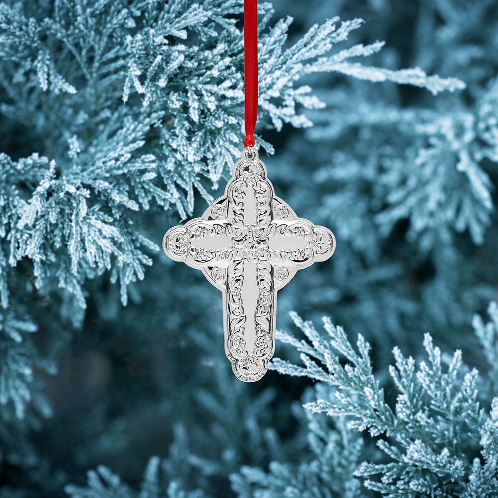 Grande Baroque 2022 Sterling Cross Ornament 27th Edition