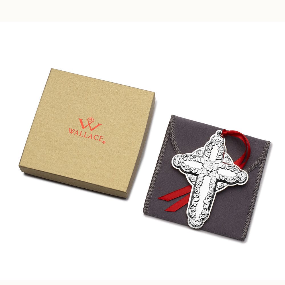 Grande Baroque 2022 Sterling Cross Ornament 27th Edition