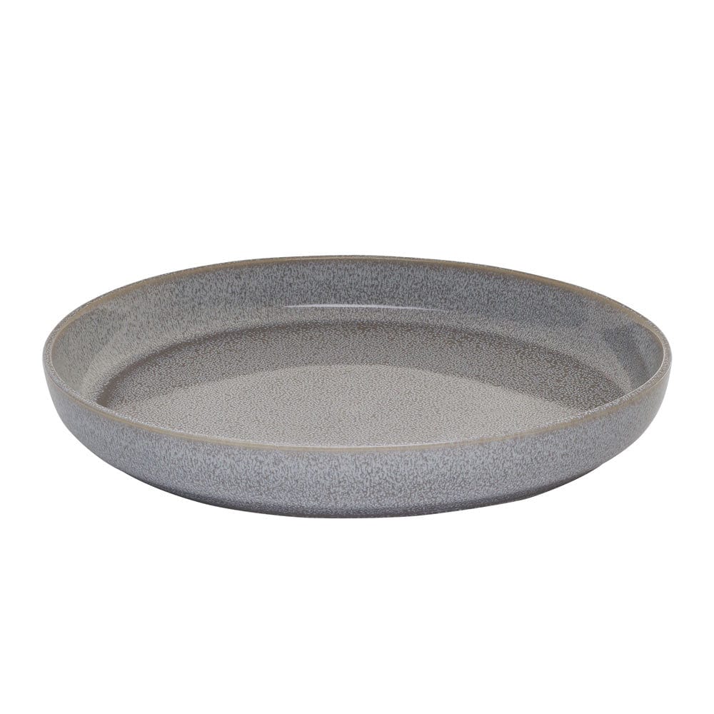 Huxley Grey 9 Piece Dinnerware Bowl Set, Service for 3