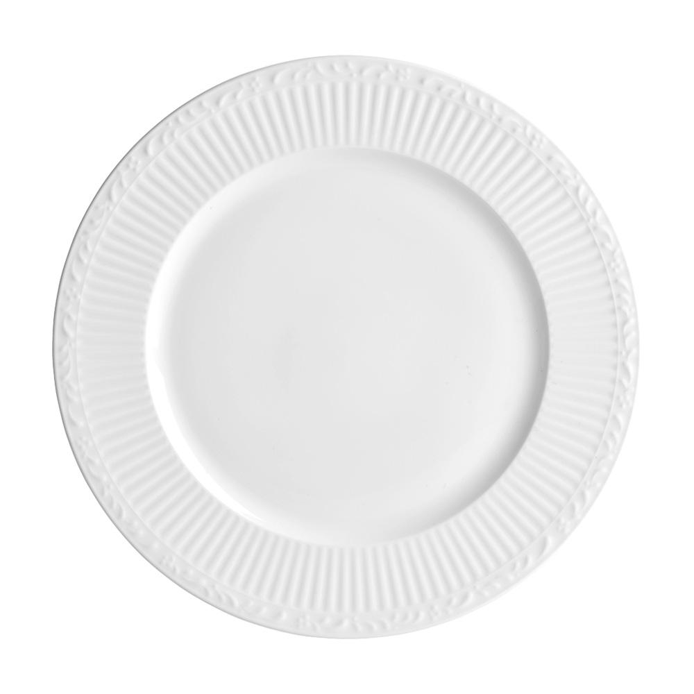 Italian Countryside White Bone China Dinner Plate