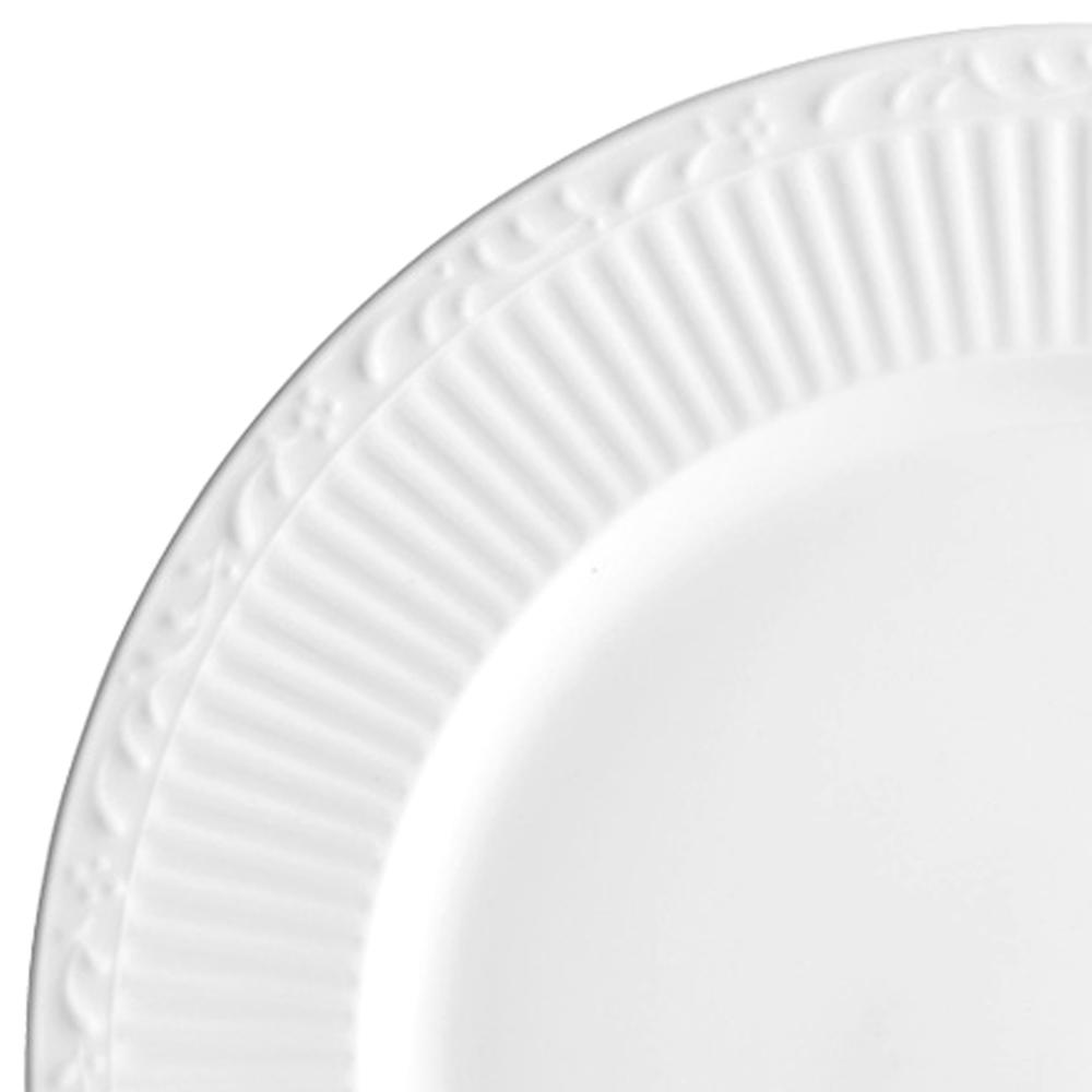 Italian Countryside White Bone China Dinner Plate