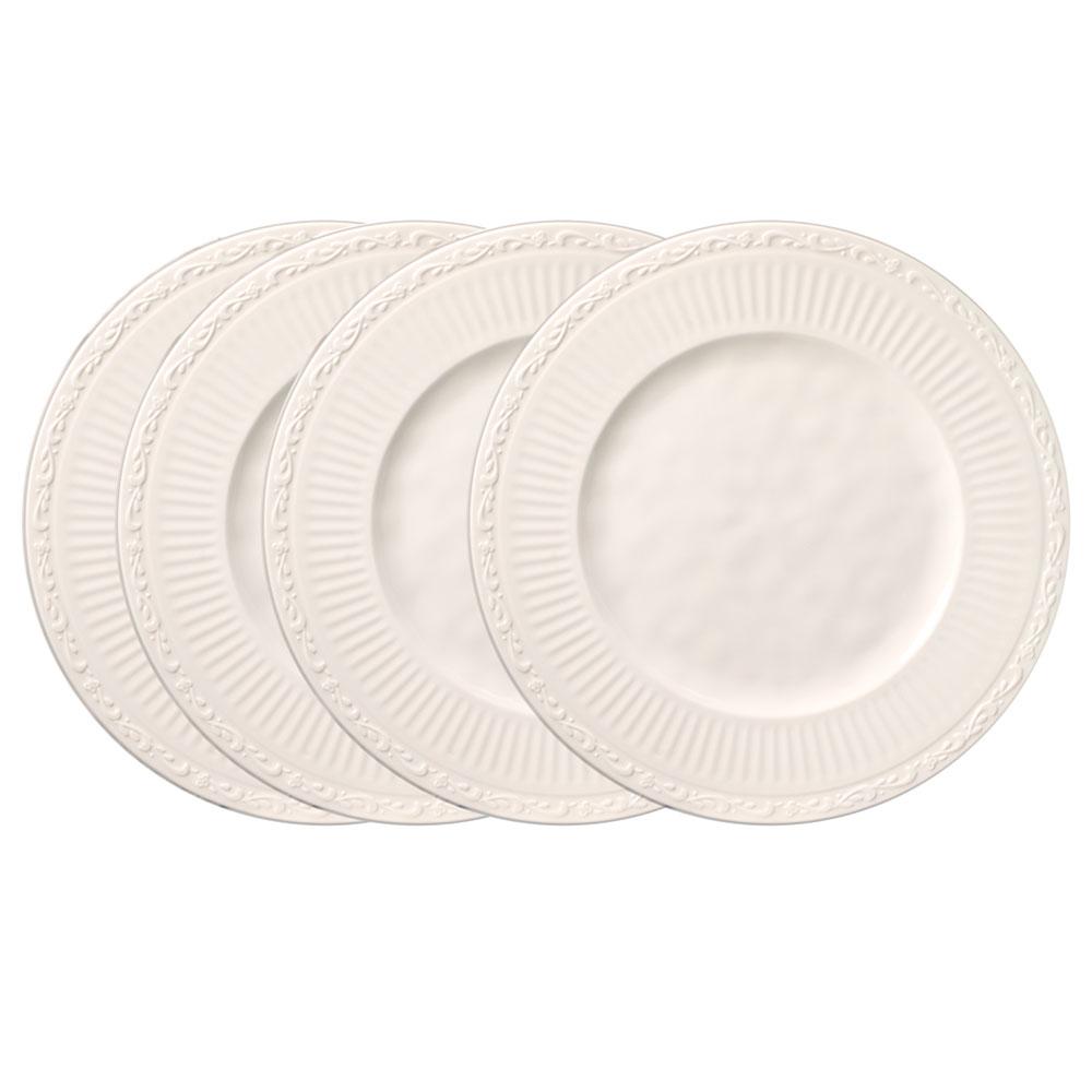 Italian Countryside® Set of 4 Outdoor Melamine Dinner Plates