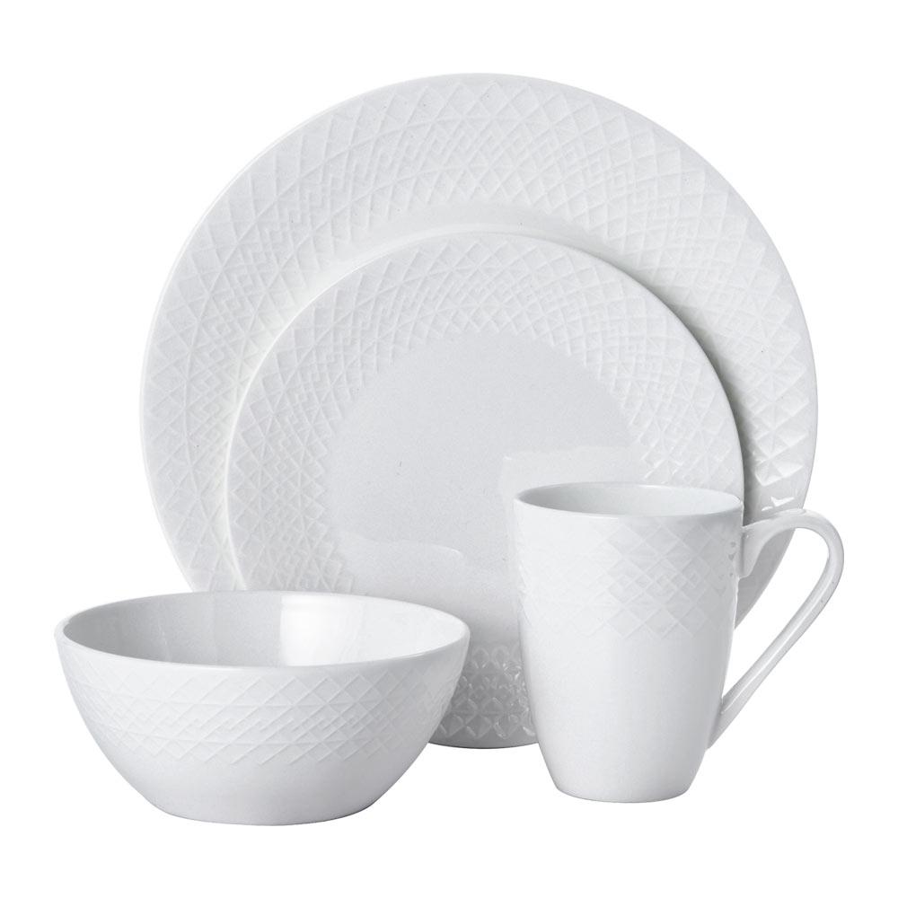 Jenna 16 Piece Dinnerware Set, Service for 4