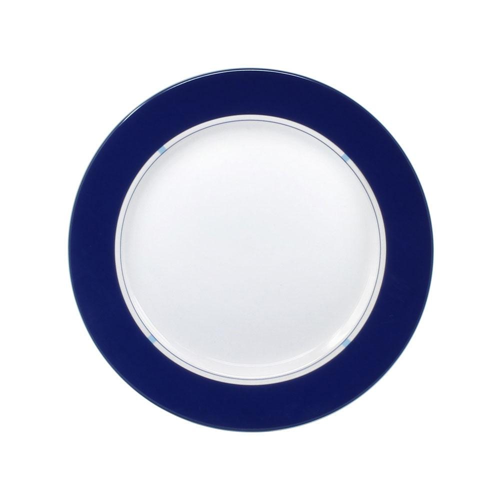 Jet Set Blue Accent Salad Plate