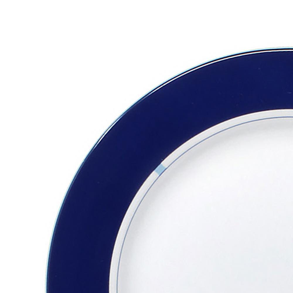 Jet Set Blue Accent Salad Plate