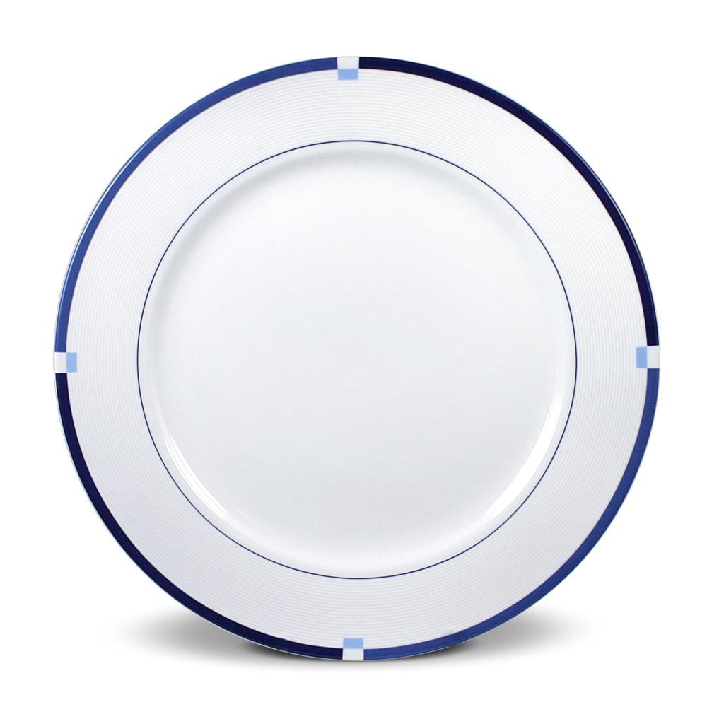 Jet Set Blue Dinner Plate