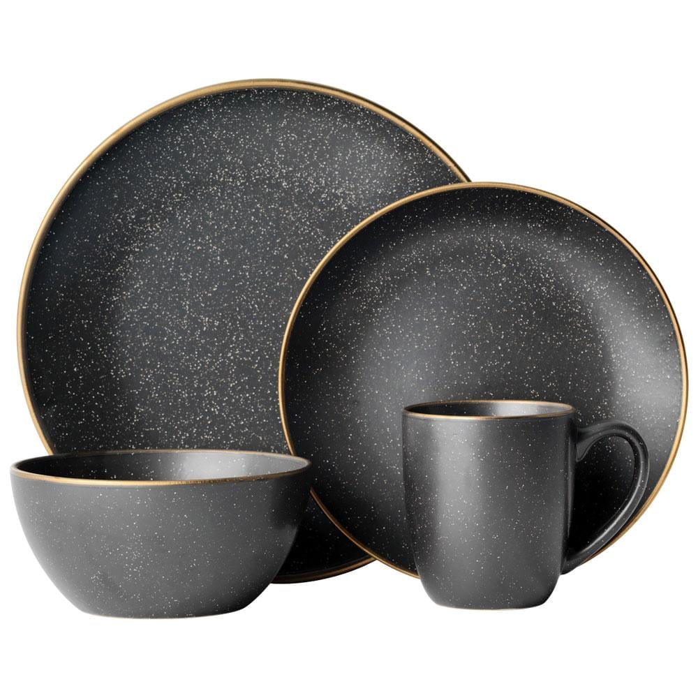 Juliana Black Dinnerware Set