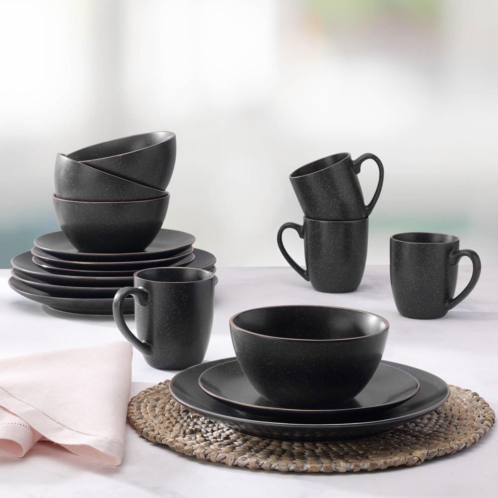 Juliana Black Dinnerware Set