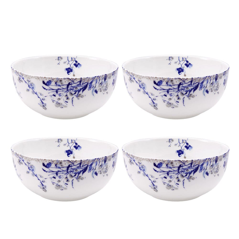 Kaia Platinum Set of 4 All Purpose Bowls