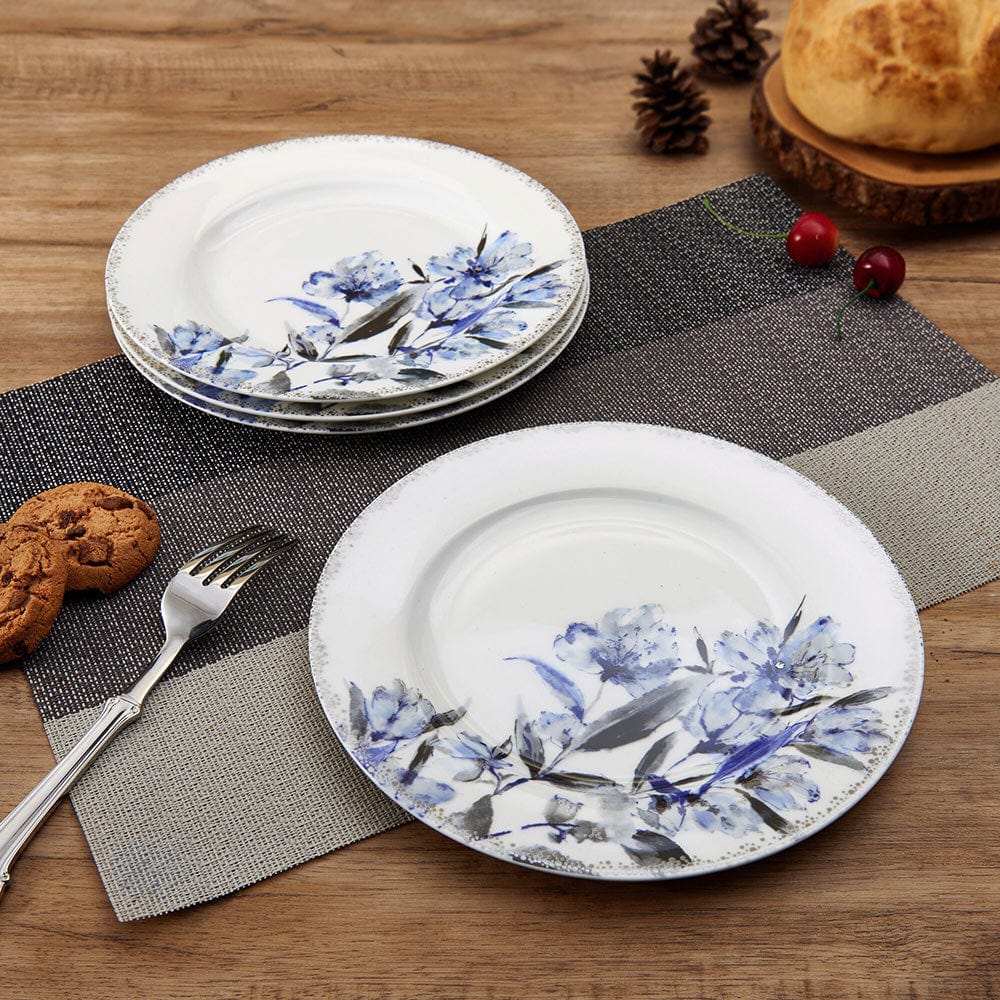 Kaia Platinum Set of 4 Salad Plates
