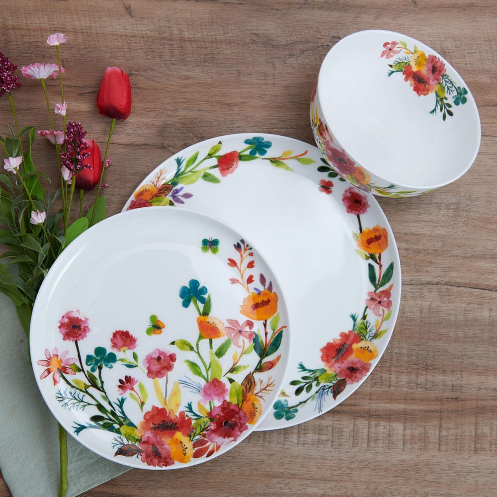 Karina 12 Piece Dinnerware Set, Service for 4