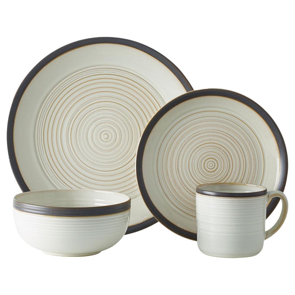 Lara 16 Piece Dinnerware Set, Service for 4