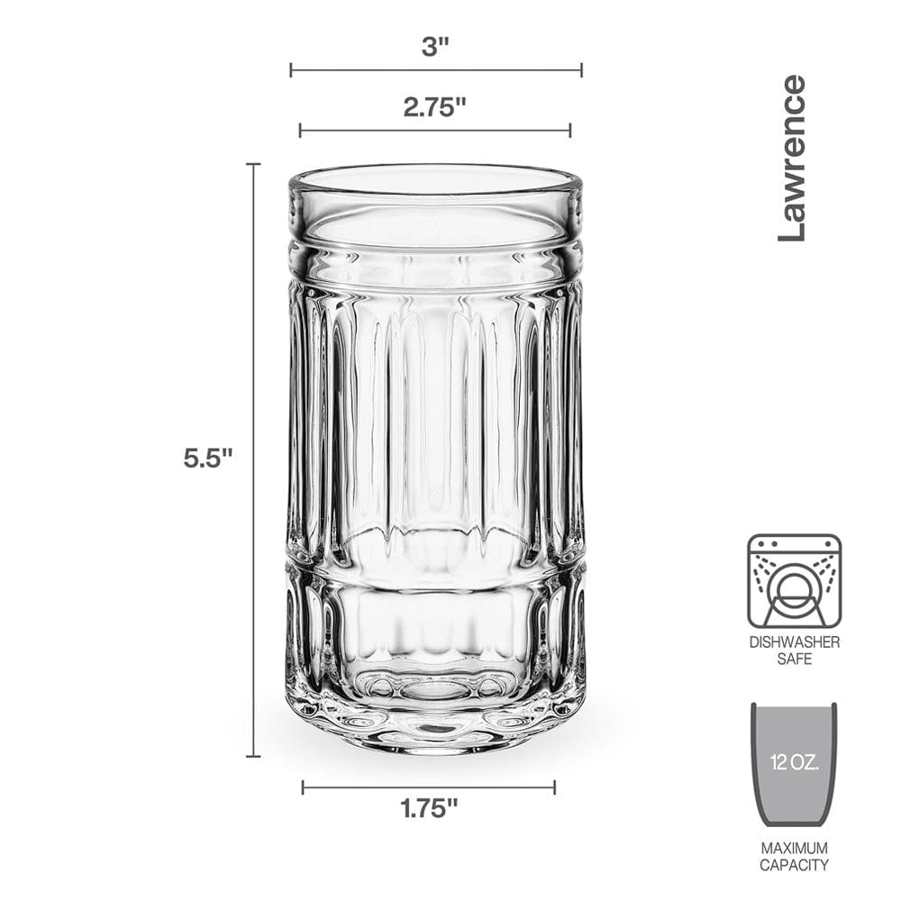 Lawrence Set of 4 Highball Glasses