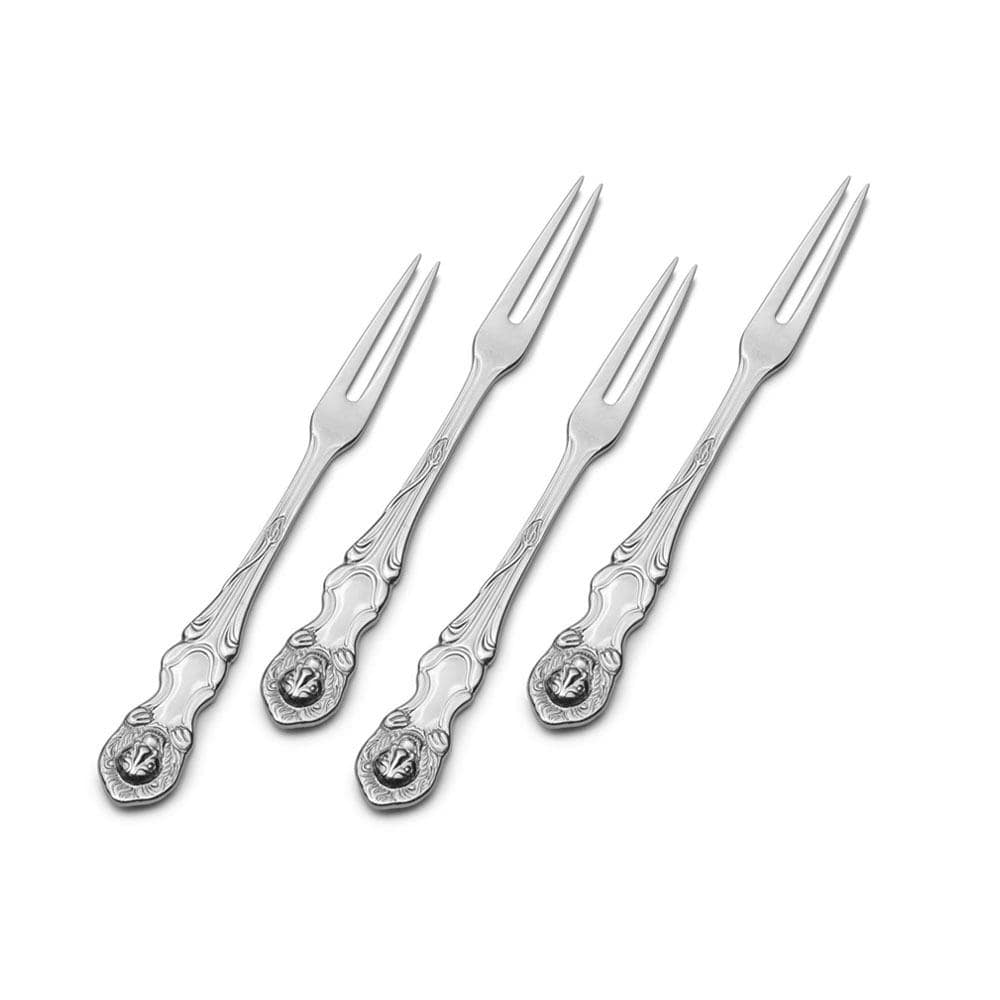Lion Set of 4 Cocktail Forks