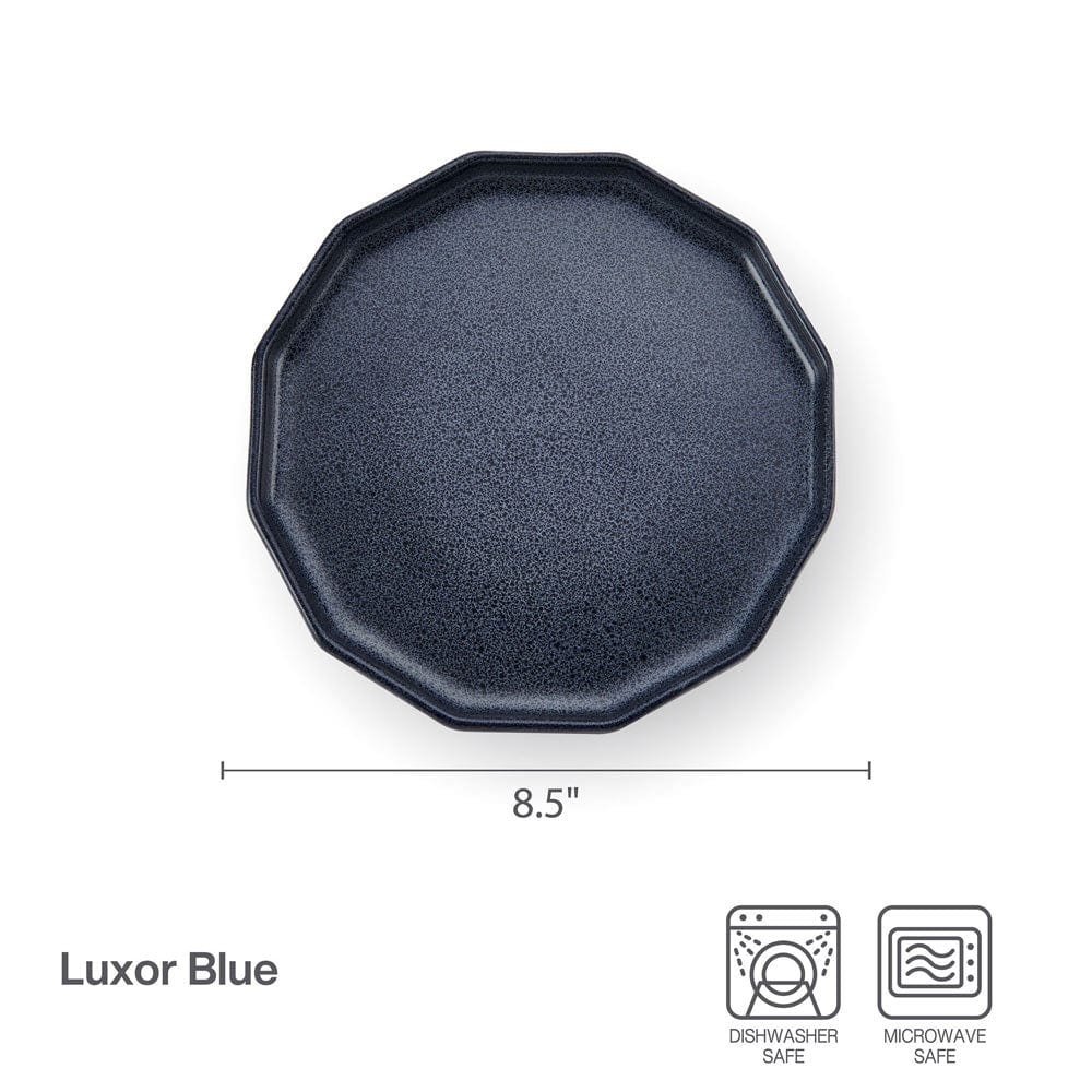 Luxor Blue Set of 4 Salad Plates