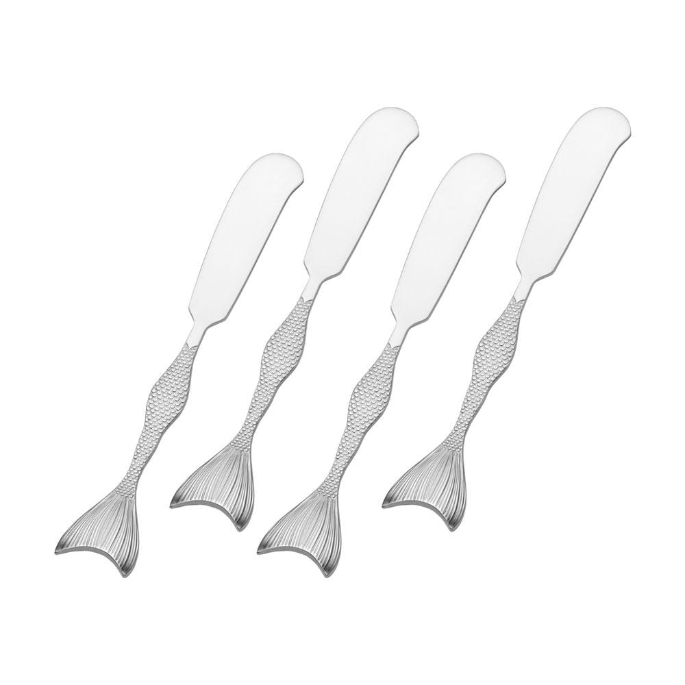 Mermaid Set of 4 Butter Spreaders