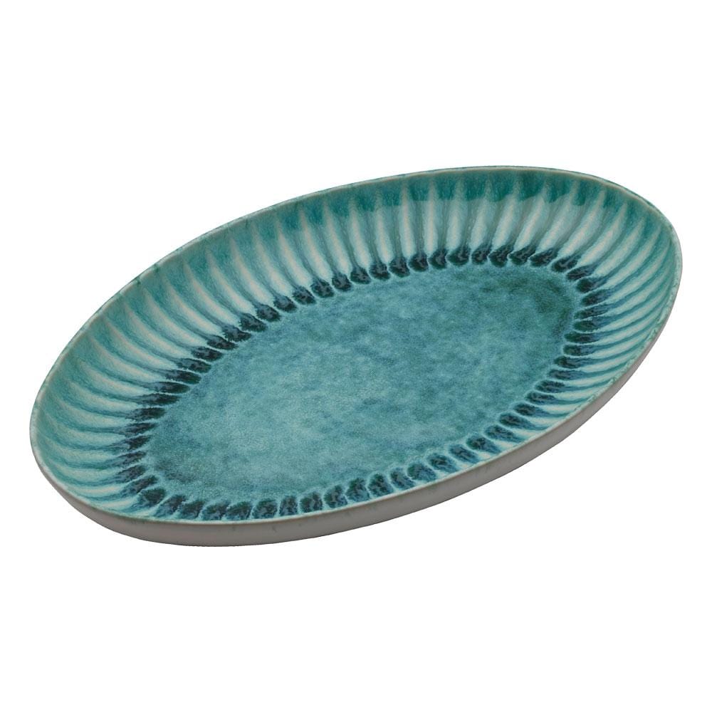 Monterey Green Oval Platter